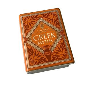 Illumicrate Greek Myths Orange Ceramic Book Pot New